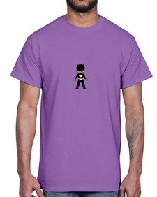 super kid 8#- black boys or men- Cotton Tee