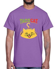 tacocat 1599#- tacos- Cotton Tee
