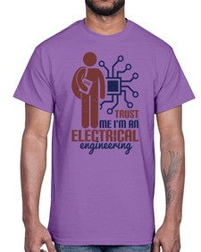 trust me Im an electrical engineering Style 454#- engineer- Cotton Tee