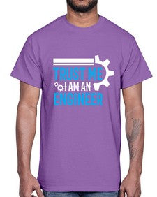 trust me i am engineer design 1588#- engineer- Cotton Tee