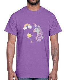 unicorn elements 455#- unicorn- Cotton Tee