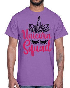 unicorn squad 483#- unicorn- Cotton Tee