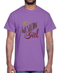 western girl 1244#- western- Cotton Tee