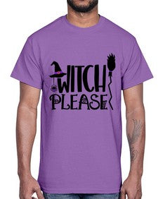 witch please 14#- witch- Cotton Tee