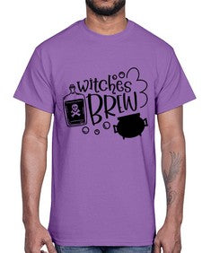 witches brew 8#- witch- Cotton Tee