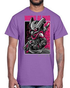 worldatwartshirtdesign 1254#- art pop art- Cotton Tee