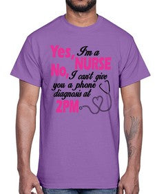 yes im a nurse 1672#- nurse- Cotton Tee