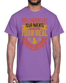 you cannot let your parents anywhere near your real humiliations 711#- parents day- Cotton Tee