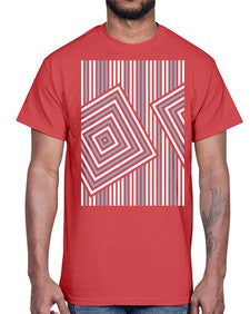 Abstract Shape 210#- art pop art- Cotton Tee