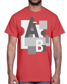Abstract Shape 215#- art pop art- Cotton Tee