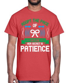 Adopt the pace of nature her secret is patience Style 50#- Self awareness- Cotton Tee