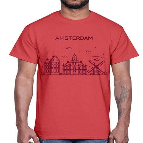 Amsterdam 318#- cities- Cotton Tee