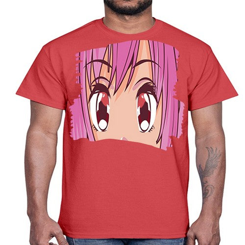 Anime Girl Eyes Japan Culture Anime 215#- anime- Cotton Tee