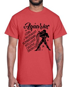 Aquarius 72#- aquarius- Cotton Tee