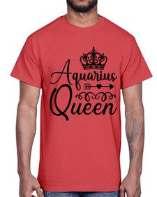 Aquarius queen 74#- aquarius- Cotton Tee
