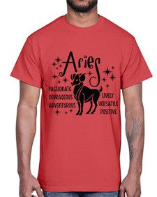 Aries 93#- aries- Cotton Tee