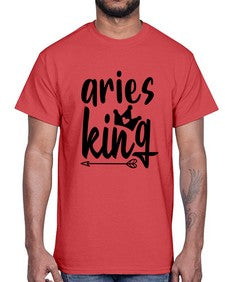 Aries king 108#- aries- Cotton Tee