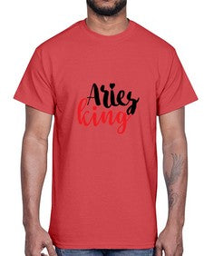 Aries king 96#- aries- Cotton Tee