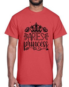Aries princess 114#- aries- Cotton Tee