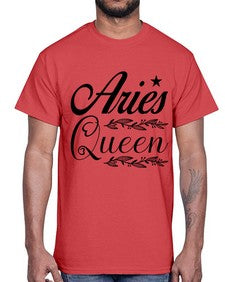 Aries queen 119#- aries- Cotton Tee