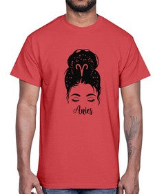 Aries woman- aries- Cotton Tee