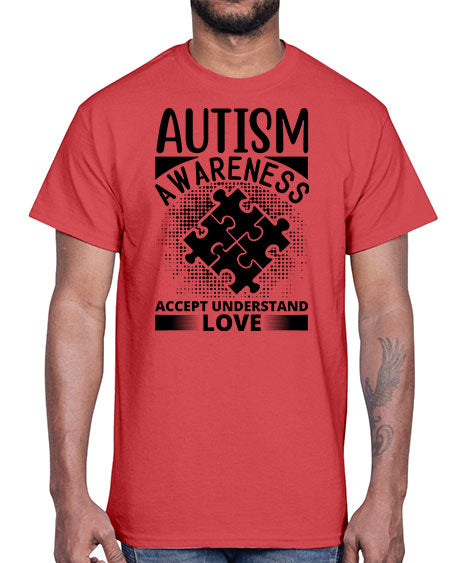 Autism awareness 01#- autism- Cotton Tee