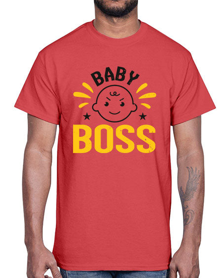 Baby Boss Style 22#- baby shower- Cotton Tee