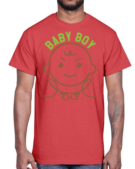 Baby Boy Style 23#- baby shower- Cotton Tee