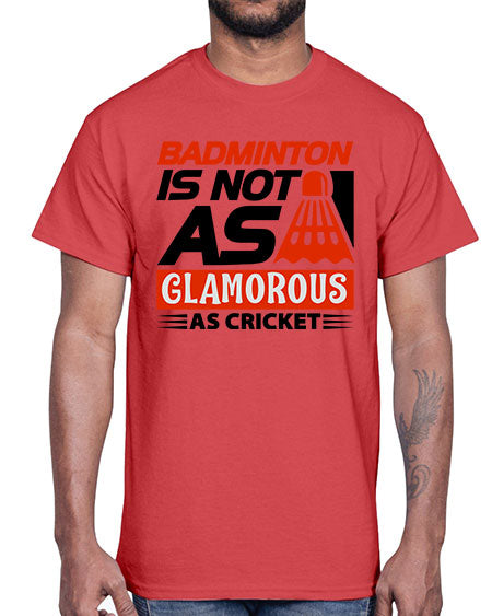 Badminton is not as 1451#- badminton- Cotton Tee