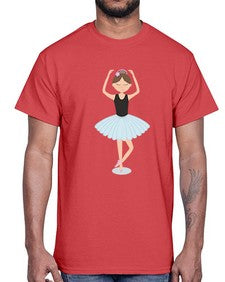 Ballerina 58#- ballet- Cotton Tee
