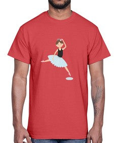 Ballerina 62#- ballet- Cotton Tee