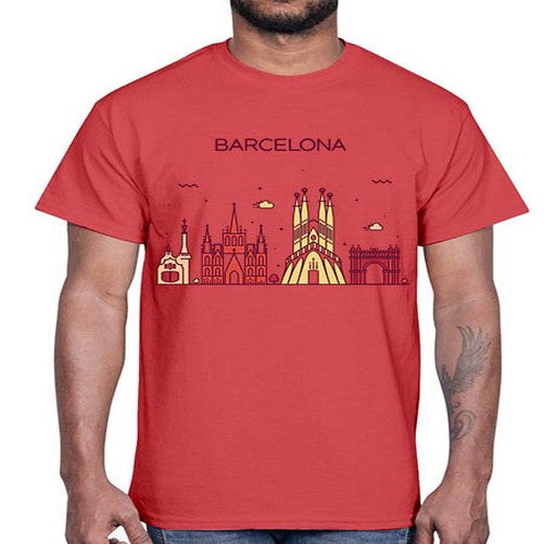 Barcelona 415#- cities- Cotton Tee