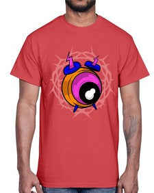 Bastard alarm 10#- cartoon general- Cotton Tee