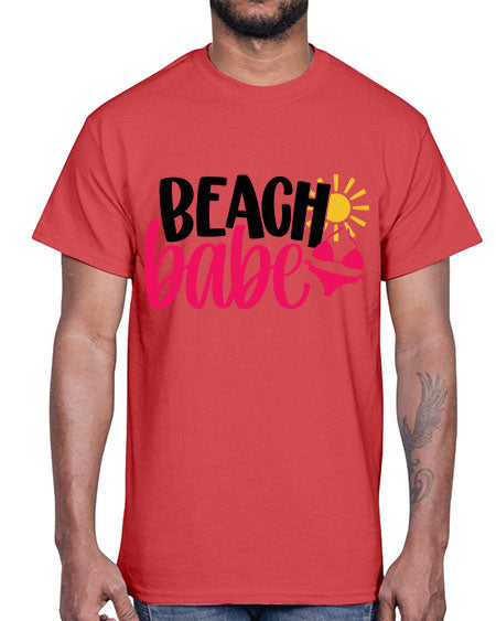 Beach Babe Style 52#- summer- Cotton Tee