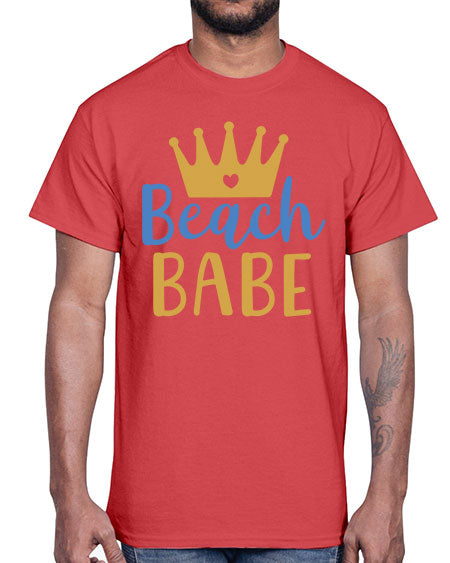 Beach babe 9#-  fashion- Cotton Tee