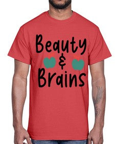 Beauty and Brains 18#- general school- Cotton Tee