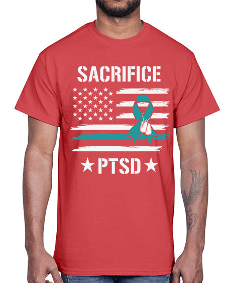 Best Support PTSD Awareness Survivor 27#- PTSD- Cotton Tee