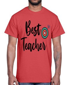 Best Teacher 23#- teacher- Cotton Tee