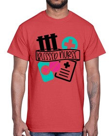 Blessed Nurse Style Style 627#- nurse- Cotton Tee