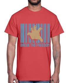 Break the Freedom 25#- internet- Cotton Tee