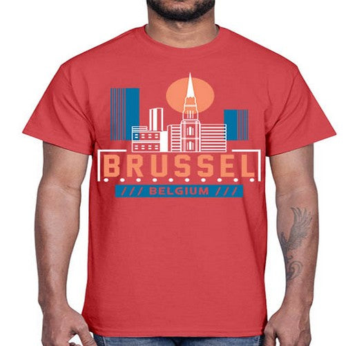 Brussel 504#- cities- Cotton Tee