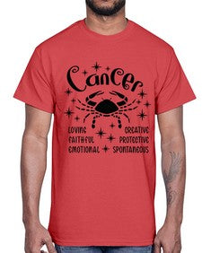 Cancer 144#- cancer- Cotton Tee