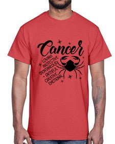 Cancer 151#- cancer- Cotton Tee