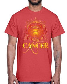 Cancer 163#- cancer- Cotton Tee