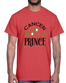 Cancer prince 159#- cancer- Cotton Tee