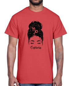 Capricorn Woman- capricorn- Cotton Tee