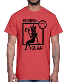 Capricorn queen 194#- capricorn- Cotton Tee