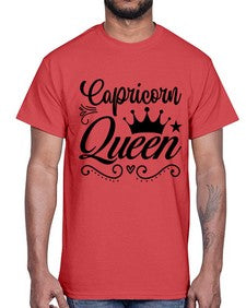 Capricorn queen 196#- capricorn- Cotton Tee