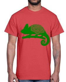 ChameleonMandala 326#- mandala- Cotton Tee