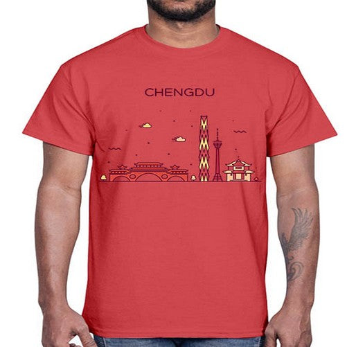 Chengdu 563#- cities- Cotton Tee